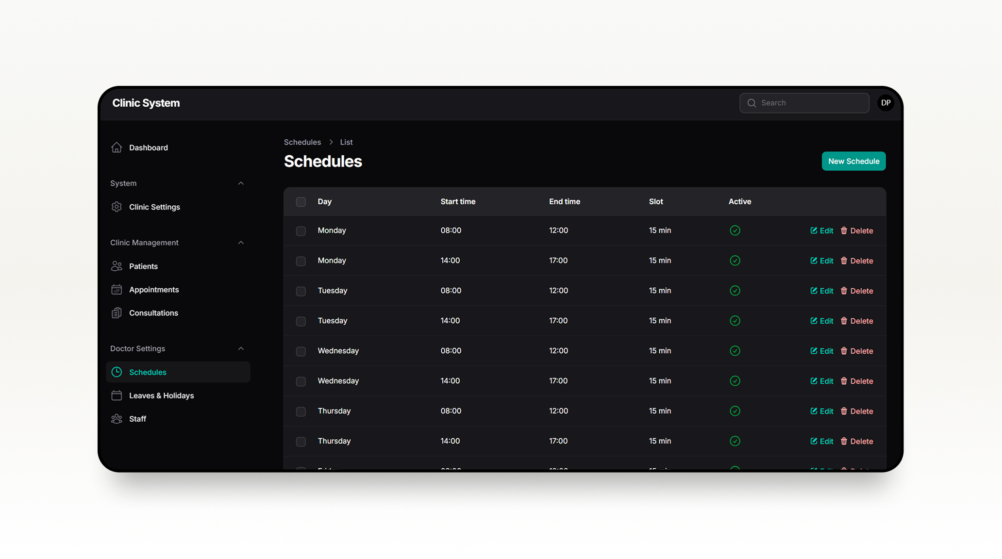 Clinic Flow Website and Web App — image 5 of 5