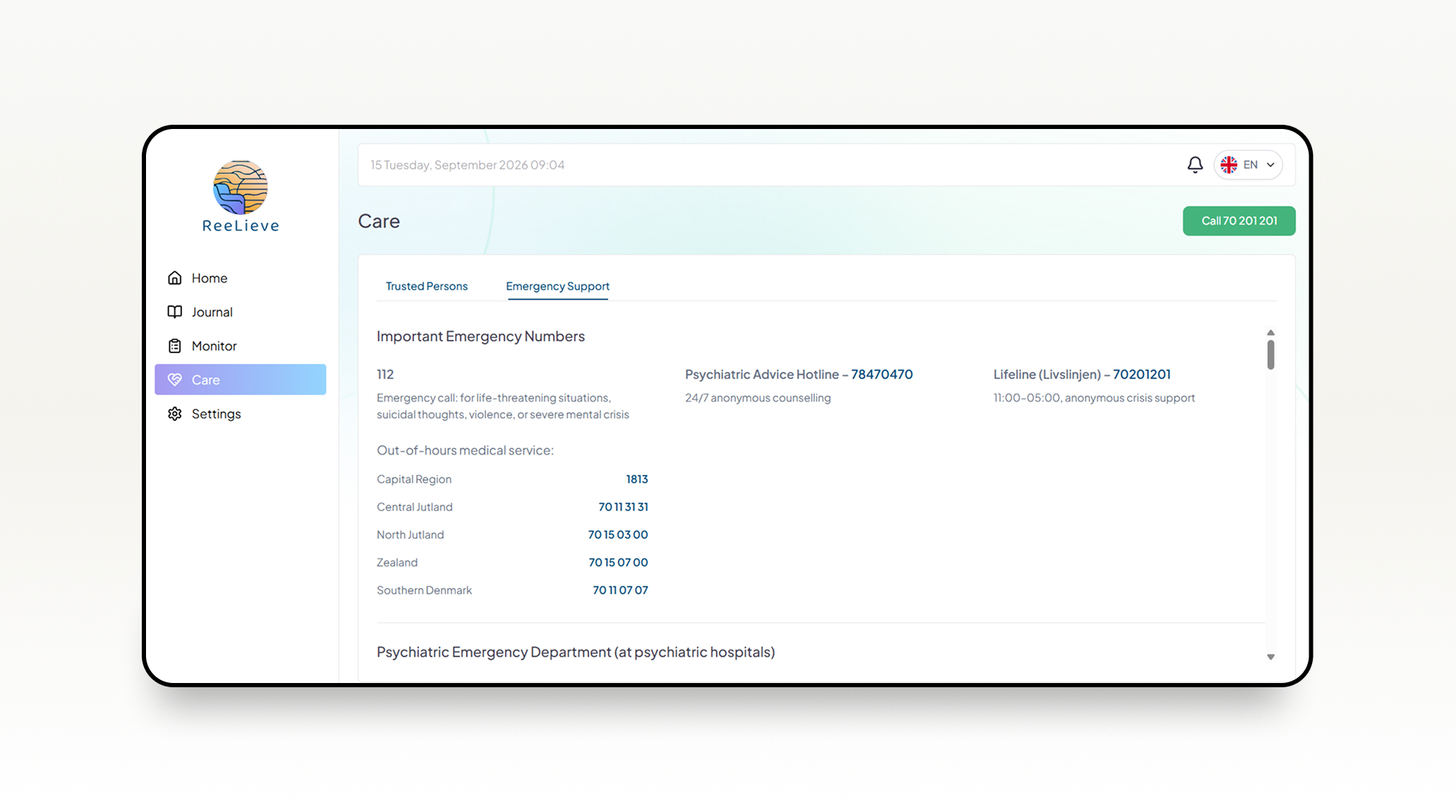 Reelieve Web App — image 3 of 4